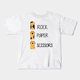 Rock paper scissors Kids T-Shirt